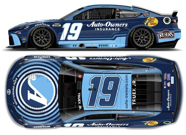 2024 Martin Truex Jr NASCAR Diecast 19 Auto Owners CWC 1:24 Lionel Action ARC Color Chrome 99