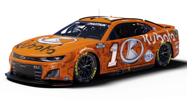 2024 Ross Chastain NASCAR Diecast 1 Kubota Watermellon 1:24 CWC Lionel Action ARC Autographed 99