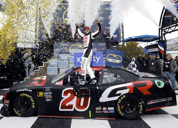 2024 Ryan Truex Jr NASCAR Diecast 19 Toyota Gazoo Dover Win Raced Version CWC 1:64 Lionel Action ARC 99