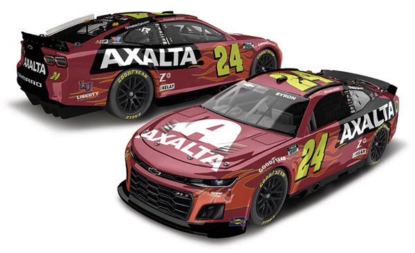 2024 William Byron NASCAR Diecast 24 Axalta Hendrick 40th Ruby CWC 1:64 Lionel Action ARC 99
