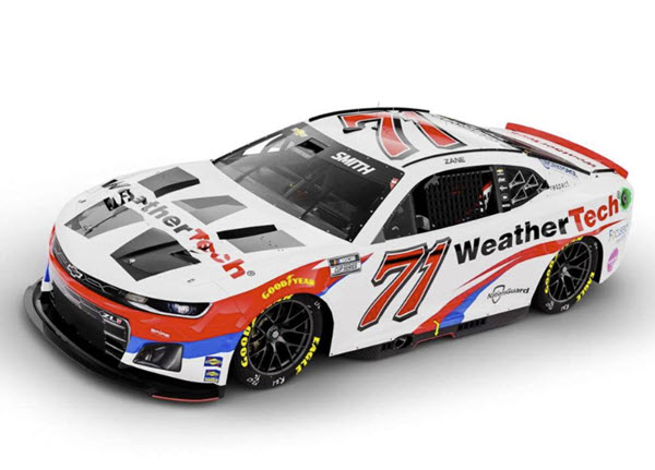2024 Zane Smith NASCAR Diecast 71 WeatherTech CWC 1:24 Lionel Action ARC Color Chrome 99