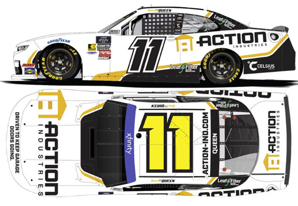 2025 Brenden Butterbean Queen NASCAR Diecast 11 Action Industries 1:64 CWC Lionel Action ARC 99