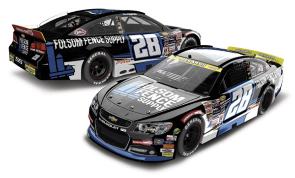 2025 Brenden Butterbean Queen NASCAR Diecast 28 Folsom Fence 1:64 CWC Lionel Action ARC 99