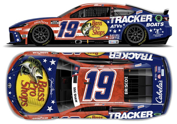 2025 Chase Briscoe NASCAR Diecast 19 Bass Pro Salutes 1:24 CWC Lionel Action ARC 99