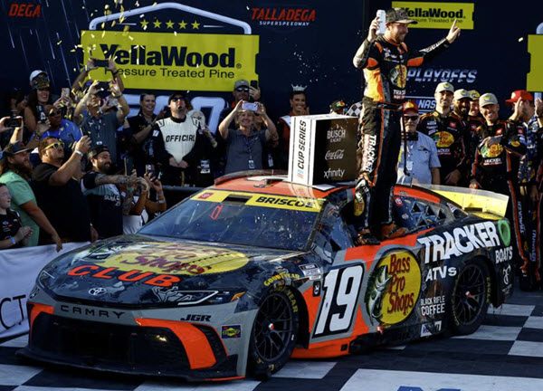 2025 Chase Briscoe NASCAR Diecast 19 Bass Pro Talladega Win Raced Version 1:24 CWC Lionel Action RCCA Elite Premier 99