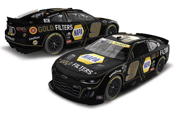 2025 Chase Elliott NASCAR Diecast 9 NAPA Gold Filters CWC 1:24 Lionel Action ARC 99