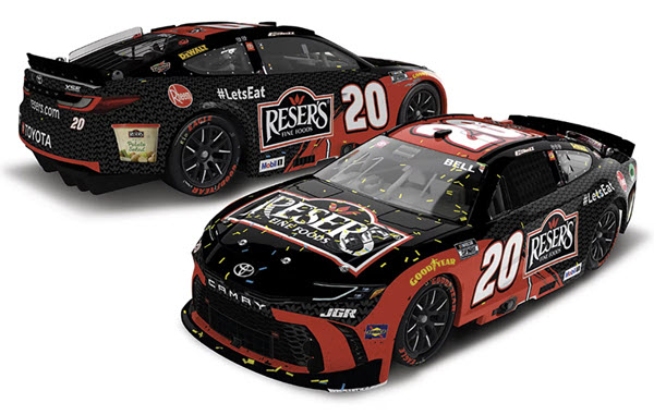 2025 Christopher Bell NASCAR Diecast 20 Resers Phoenix Win Raced Version CWC 1:24 Lionel Action ARC Color Chrome 98