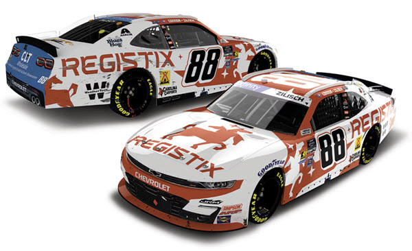 2025 Connor Zilisch NASCAR Diecast 88 Registix Pocono Win Raced Version 1:24 CWC Lionel Action ARC 99