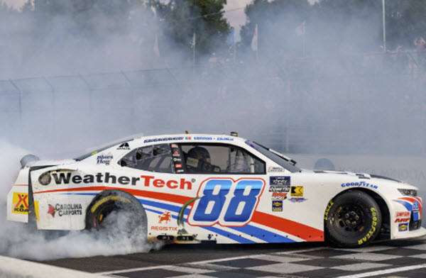 2025 Connor Zilisch NASCAR Diecast 88 WeatherTech Portland Win Raced Version 1:24 CWC Lionel Action ARC Color Chrome 99