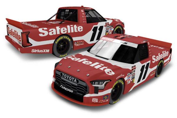 2025 Corey Heim NASCAR Diecast 11 Safelite Craftsman Truck Series Champ Truck 1:24 Lionel Action ARC 99
