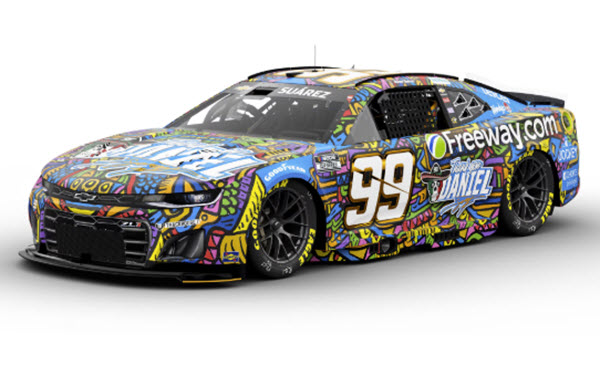 2025 Daniel Suarez NASCAR Diecast 99 Freeway Insurance Thank You CWC 1:64 Lionel ARC 99