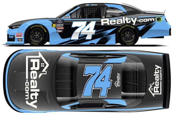 2025 Dawson Cram NASCAR Diecast 74 Realty CWC 1:24 Lionel Action ARC Color Chrome 99