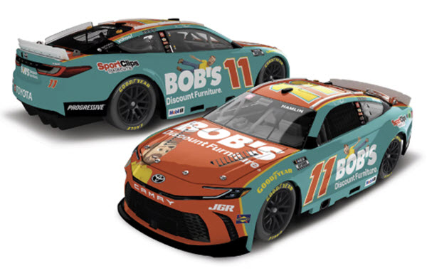 2025 Denny Hamlin NASCAR Diecast 11 Bobs Furniture CWC 1:24 Lionel Action RCCA Elite 99