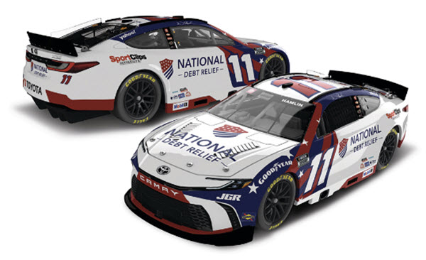2025 Denny Hamlin NASCAR Diecast 11 National Debt Refief CWC 1:64 Lionel Action ARC 99