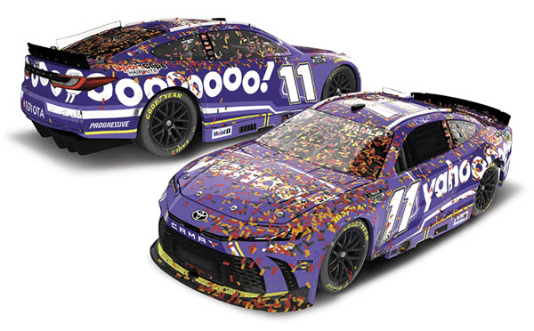 2025 Denny Hamlin NASCAR Diecast 11 Yahoo Michigan Win Raced Version CWC 1:64 Lionel Action ARC 98