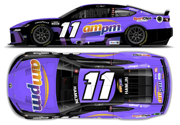 2025 Denny Hamlin NASCAR Diecast 11 ampm CWC 1:24 Lionel Action RCCA Elite 99