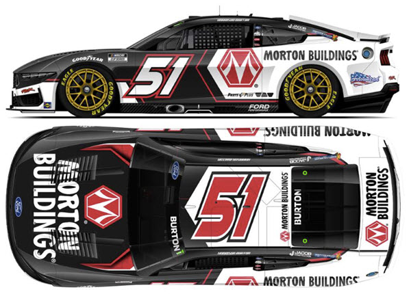 2025 Harrison Burton NASCAR Diecast 25 Morton Buildings CWC 1:64 Lionel Action ARC 99