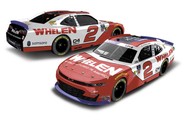 2025 Jesse Love Jr NASCAR Diecast 2 Whelen Xfinity Series Champion CWC 1:64 Lionel Action ARC 99