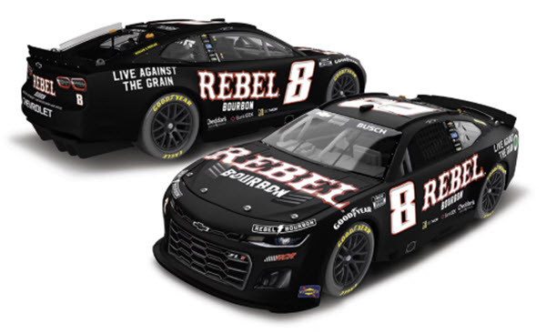 2025 Kyle Busch NASCAR Diecast 8 Rebel Burbon Special CWC 1:24 Lionel Action RCCA Elite 99