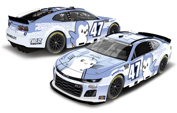 2025 Ricky Stenhouse NASCAR Diecast 47 Pudgy Penguins CWC 1:24 Lionel Action ARC 99