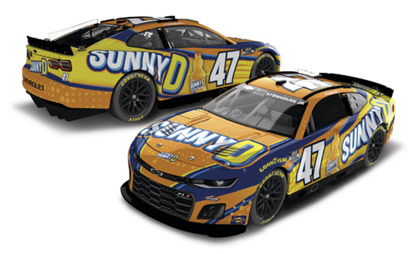 2025 Ricky Stenhouse NASCAR Diecast 47 SunnyD Sunny D CWC 1:24 Lionel Action ARC 99