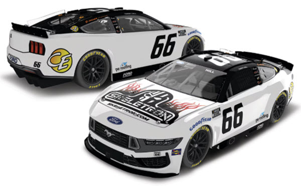 2025 Timmy Hill NASCAR Diecast 66 Skeletron CWC 1:24 Lionel Action RCCA Elite 99