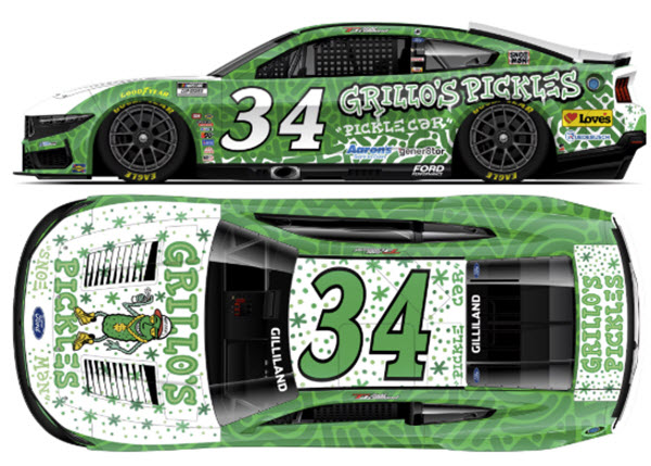 2025 Todd Gilliland NASCAR Diecast 34 Grillos Snoeman CWC 1:24 Lionel Action RCCA Elite 99