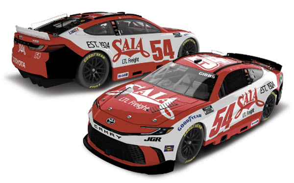 2025 Ty Gibbs NASCAR Diiecast 54 SAIA LTL Freight 1:24 CWC Lionel Action ARC 99