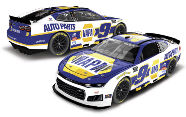 2026 Chase Elliott NASCAR Diecast 9 NAPA Auto Parts CWC 1:24 Lionel Action RCCA Elite Galaxy 99
