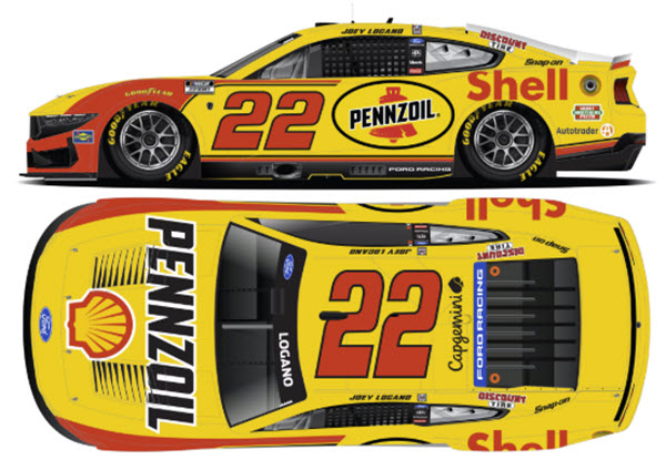 2026 Joey Logano NASCAR Diecast 22 Shell Pennzoil CWC 1:64 Lionel Action ARC 99
