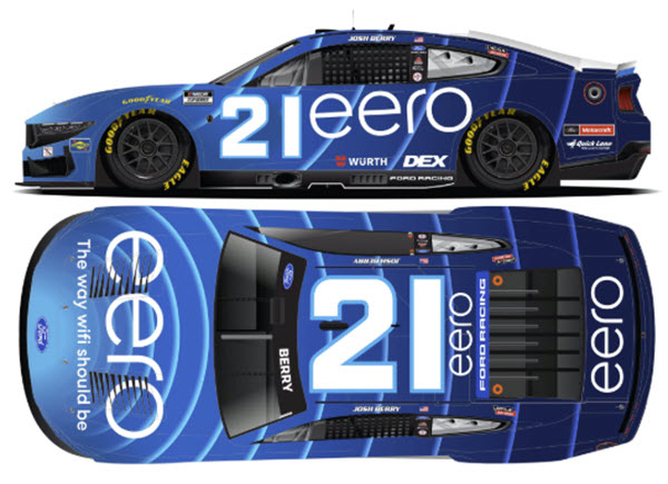 2026 Josh Berry NASCAR Diecast 21 eero164 CWC Lionel Action ARC 99