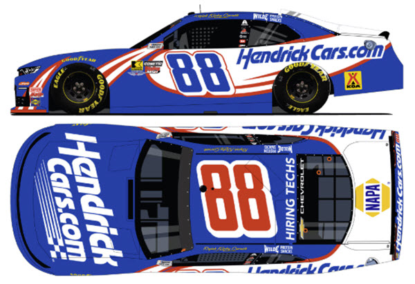 2026 Rajah Caruth NASCAR Diecast 88 Hendrickcars Hendrick Cars CWC 1:24 Lionel Action ARC 99