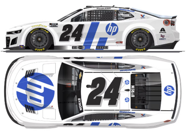 2026 William Byron NASCAR Diecast 24 HP CWC 1:64 Lionel Action ARC 99