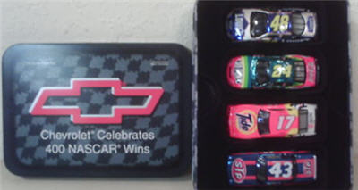 4 CWC Set   2004 Chevy 400 Wins CWC 1:64 ARC   Colorchrome