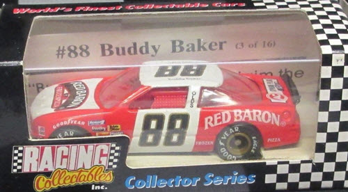 88 Buddy Baker Diecast 1988 Red Baron Oldsmobile 1991 CWC 1:64 Action ARC Collectors Series 1