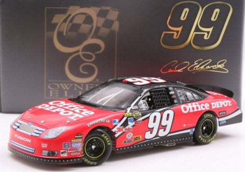 99 Carl Edwards Diecast 2007 Office Depot CWC 1:24 Lionel Action RCCA Elite 1