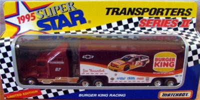 Nemechek 87 BurgerKing 1995 Hauler 1:87 MB   Super Star